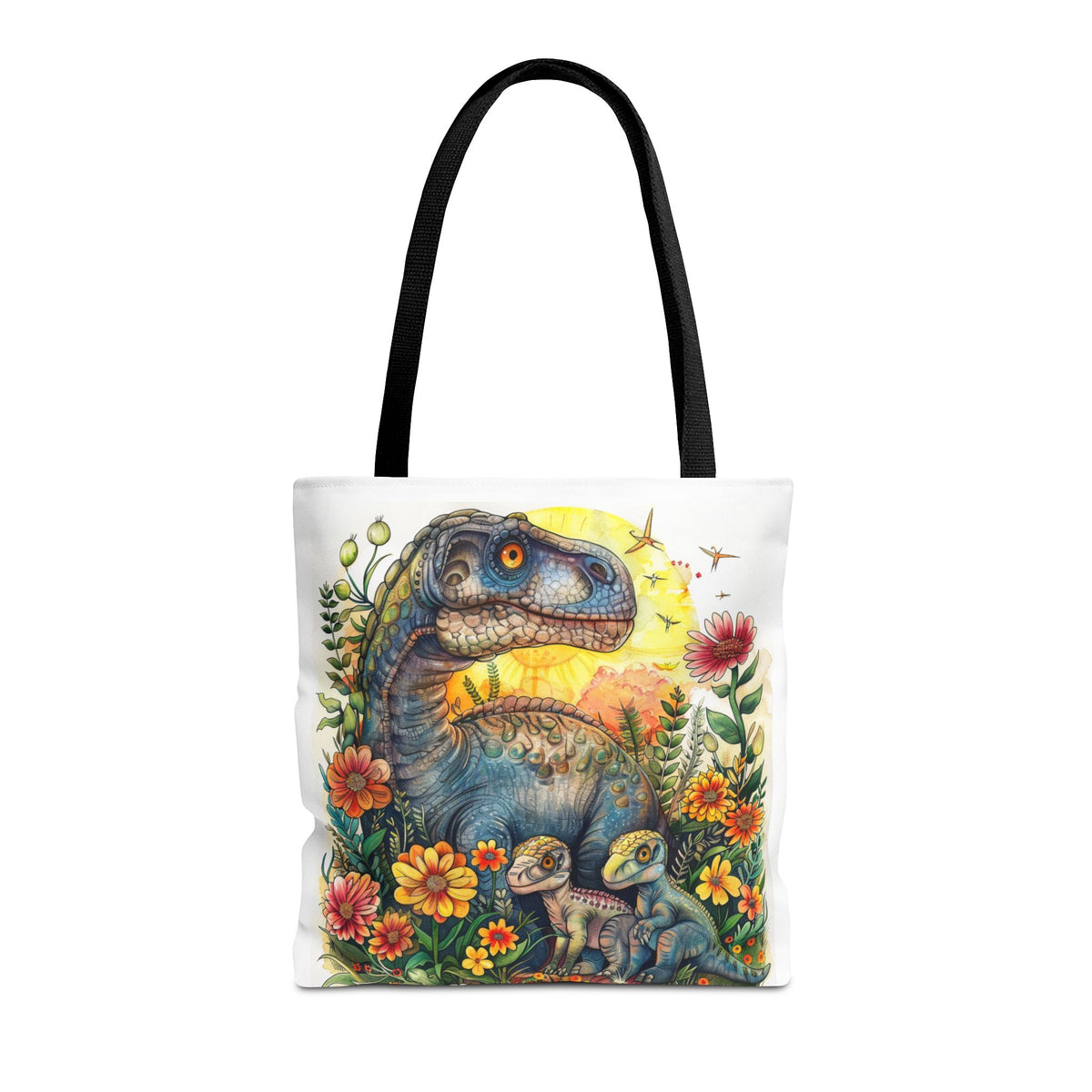Dinosaur Family Tote Bag