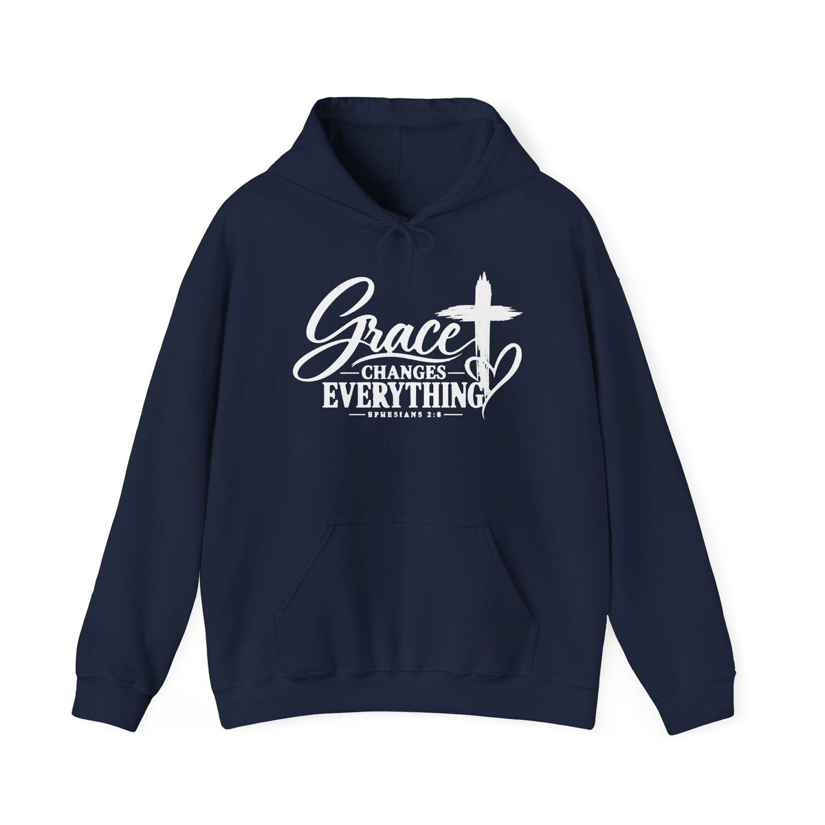 Grace Changes Everything Christian Faith Hoodie