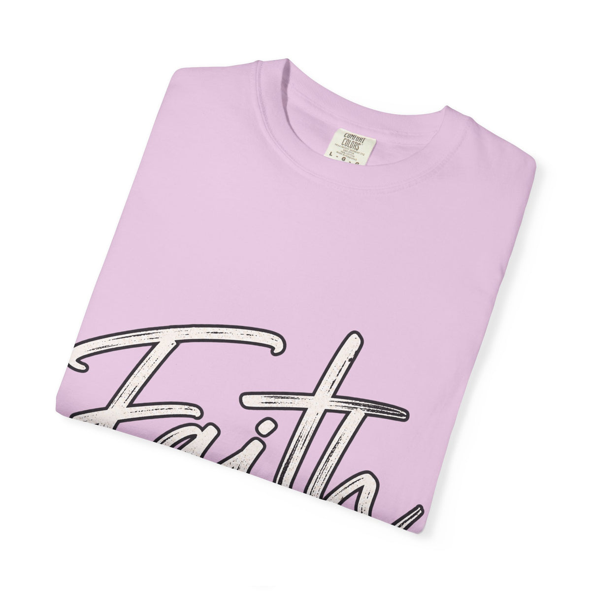 Faith Script T‑Shirt — "With God All Things Are Possible" (Matthew 19:26)