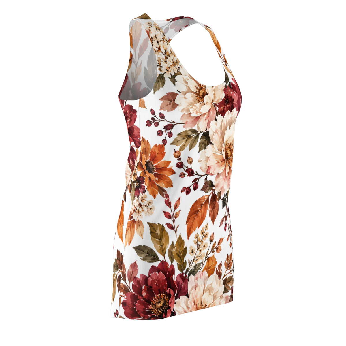 Women's Cut & Sew Racerback Dress (AOP)