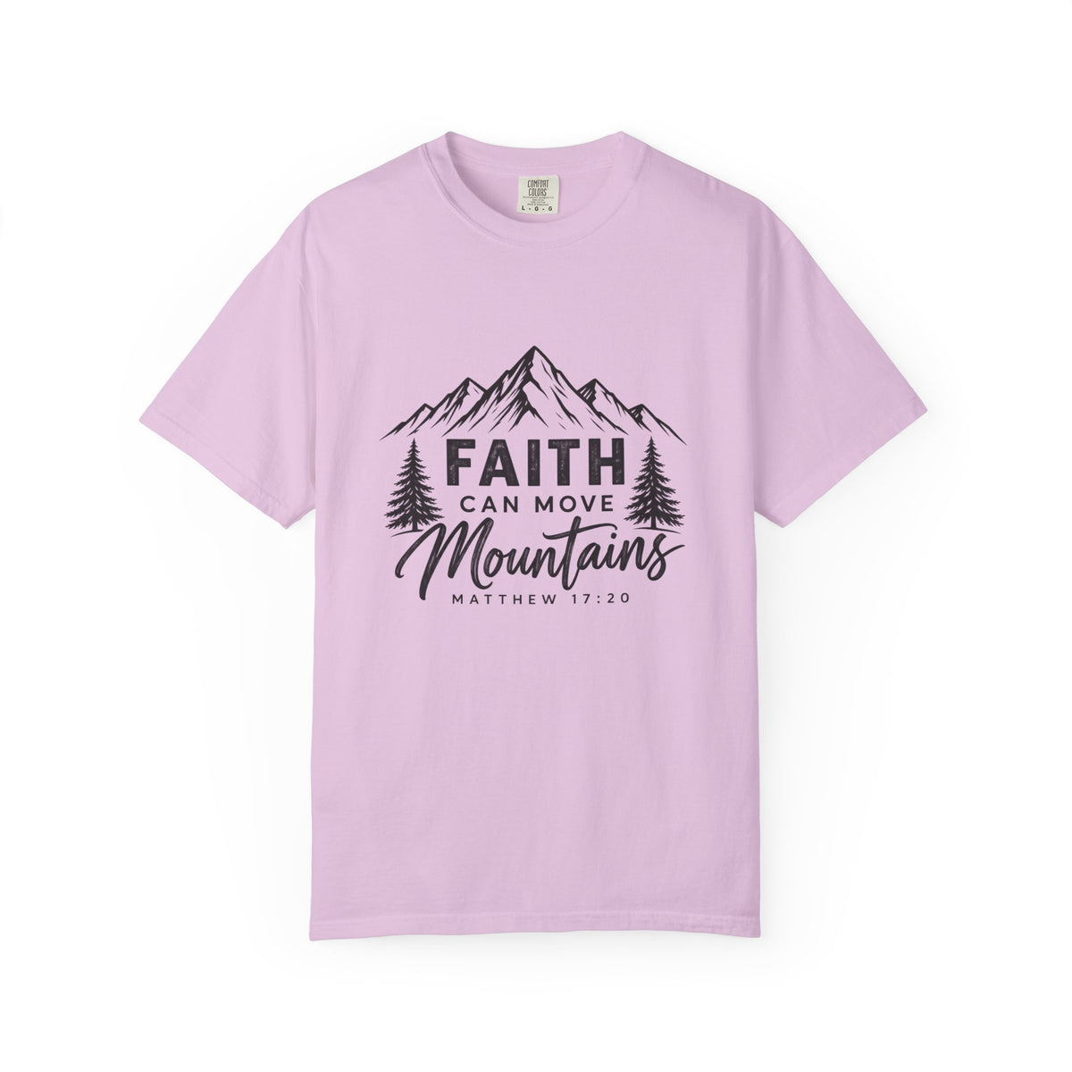 Faith Can Move Mountains T-Shirt — Christian Mountain Graphic Tee