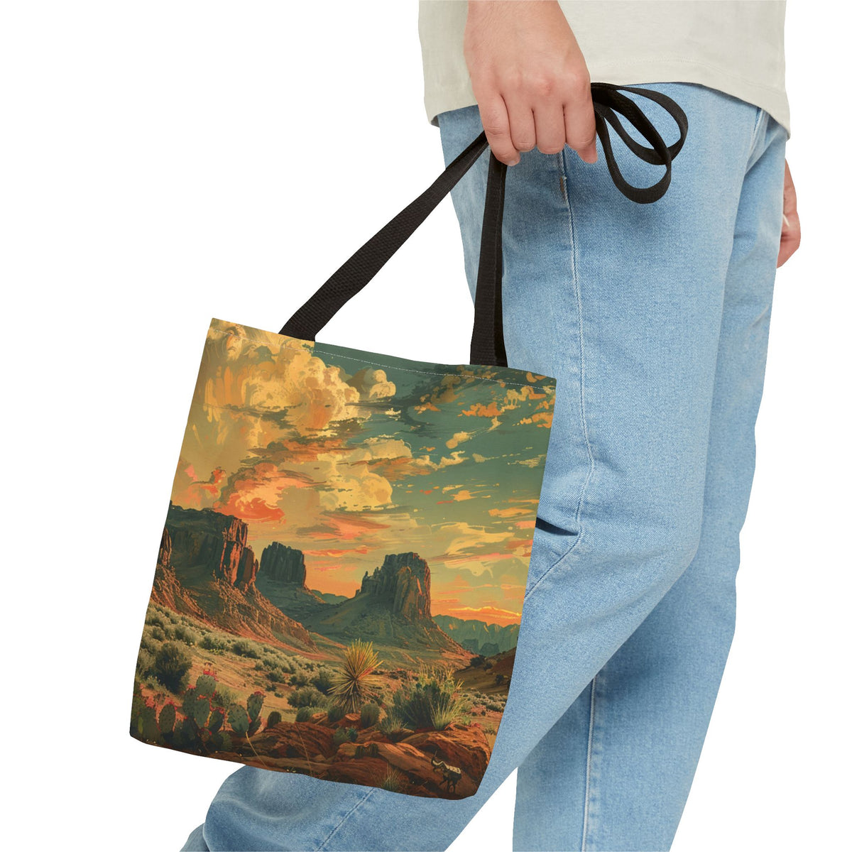 Westen Landscape Tote Bag (AOP)