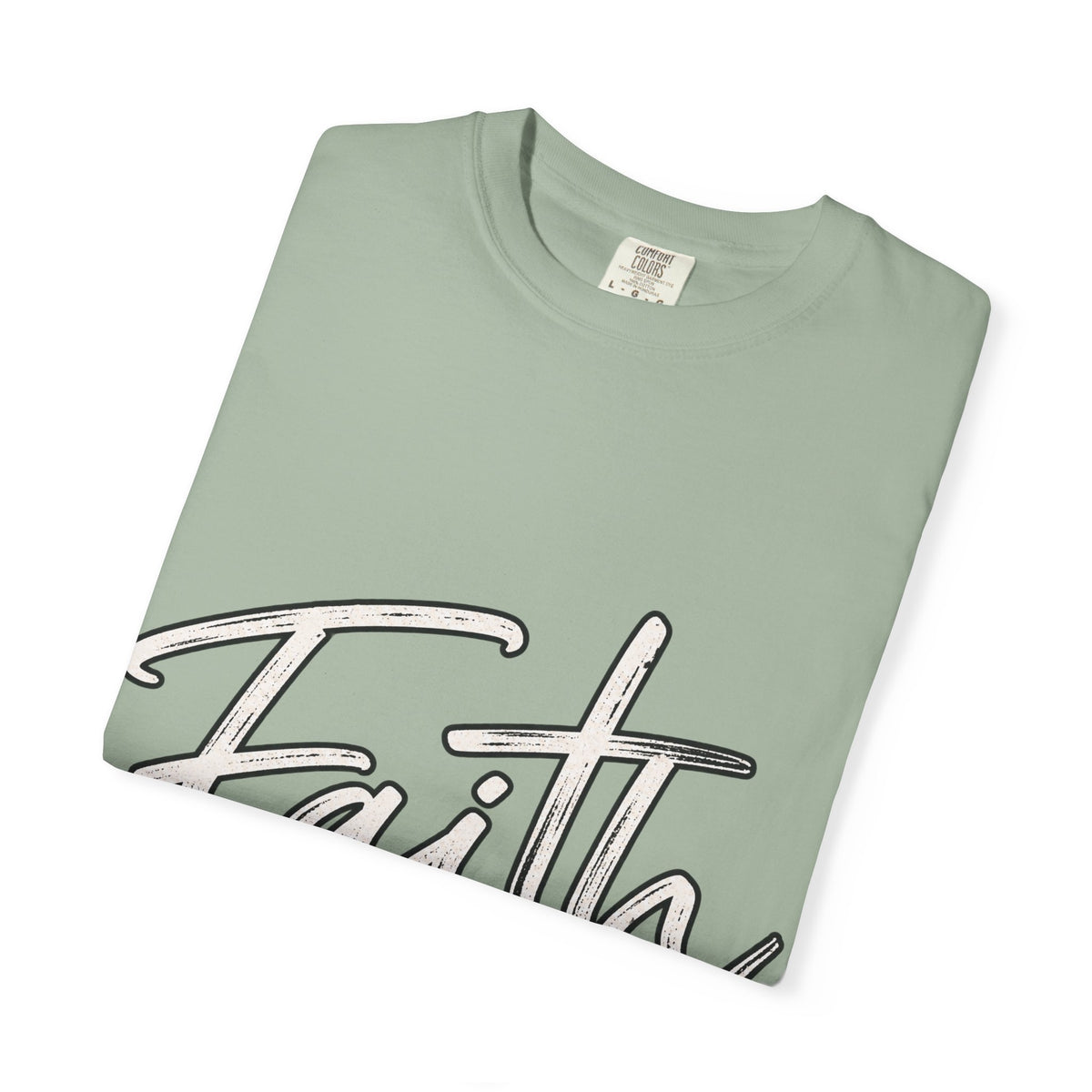 Faith Script T‑Shirt — "With God All Things Are Possible" (Matthew 19:26)