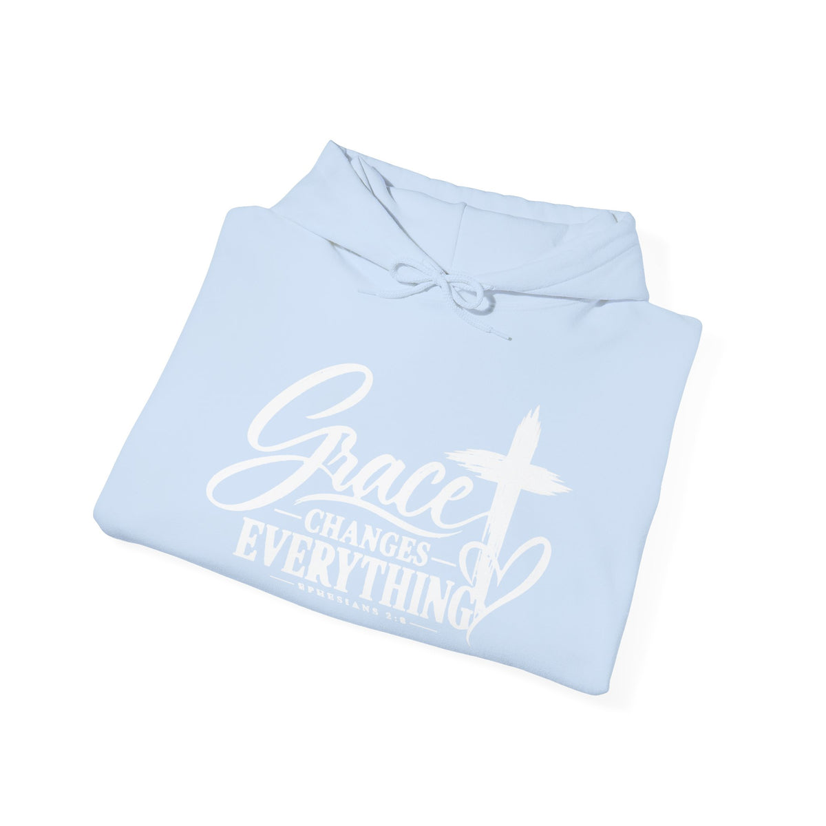 Grace Changes Everything Christian Faith Hoodie
