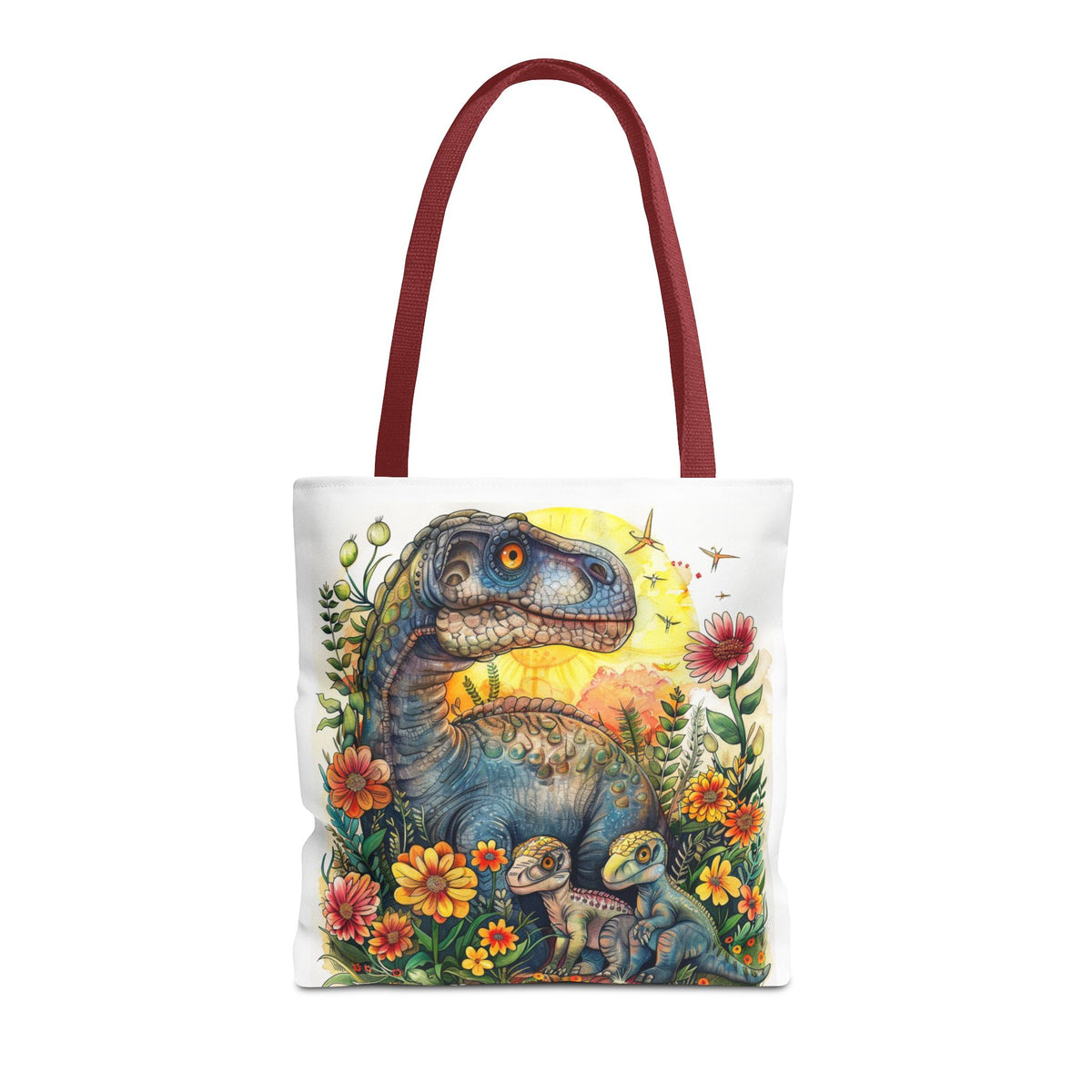 Dinosaur Family Tote Bag