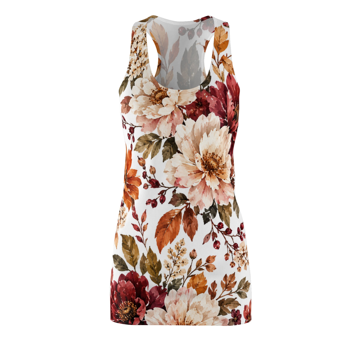 Women's Cut & Sew Racerback Dress (AOP)