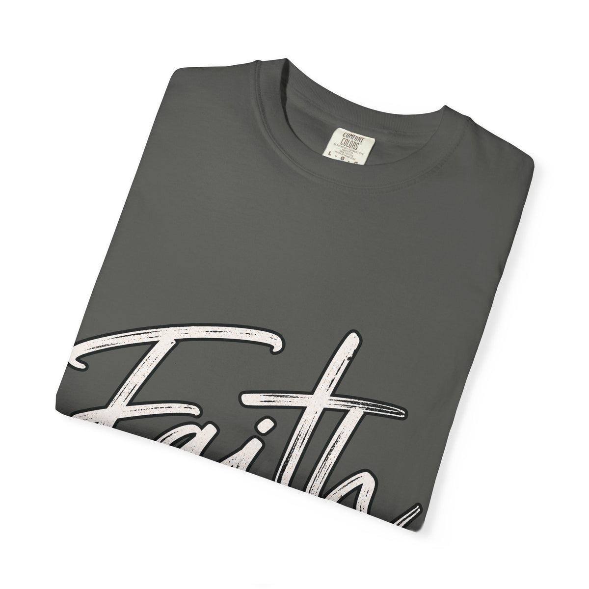 Faith Script T‑Shirt — "With God All Things Are Possible" (Matthew 19:26)