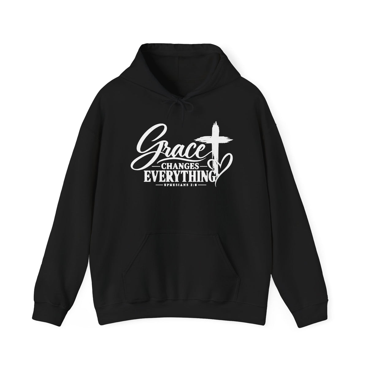 Grace Changes Everything Christian Faith Hoodie