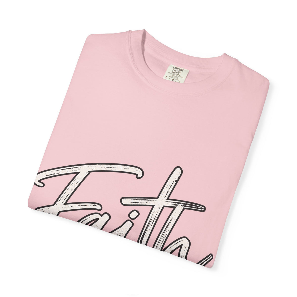 Faith Script T‑Shirt — "With God All Things Are Possible" (Matthew 19:26)