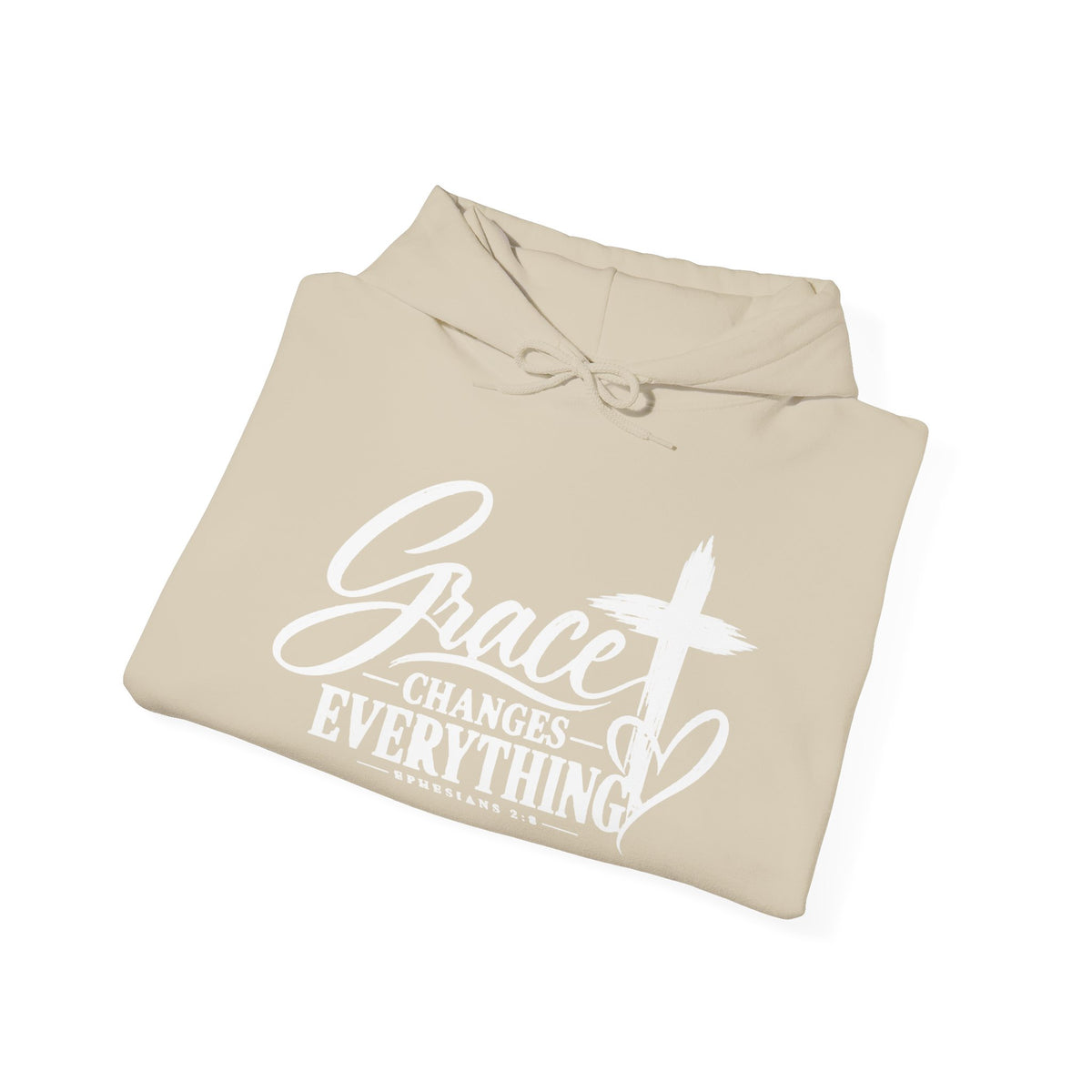 Grace Changes Everything Christian Faith Hoodie