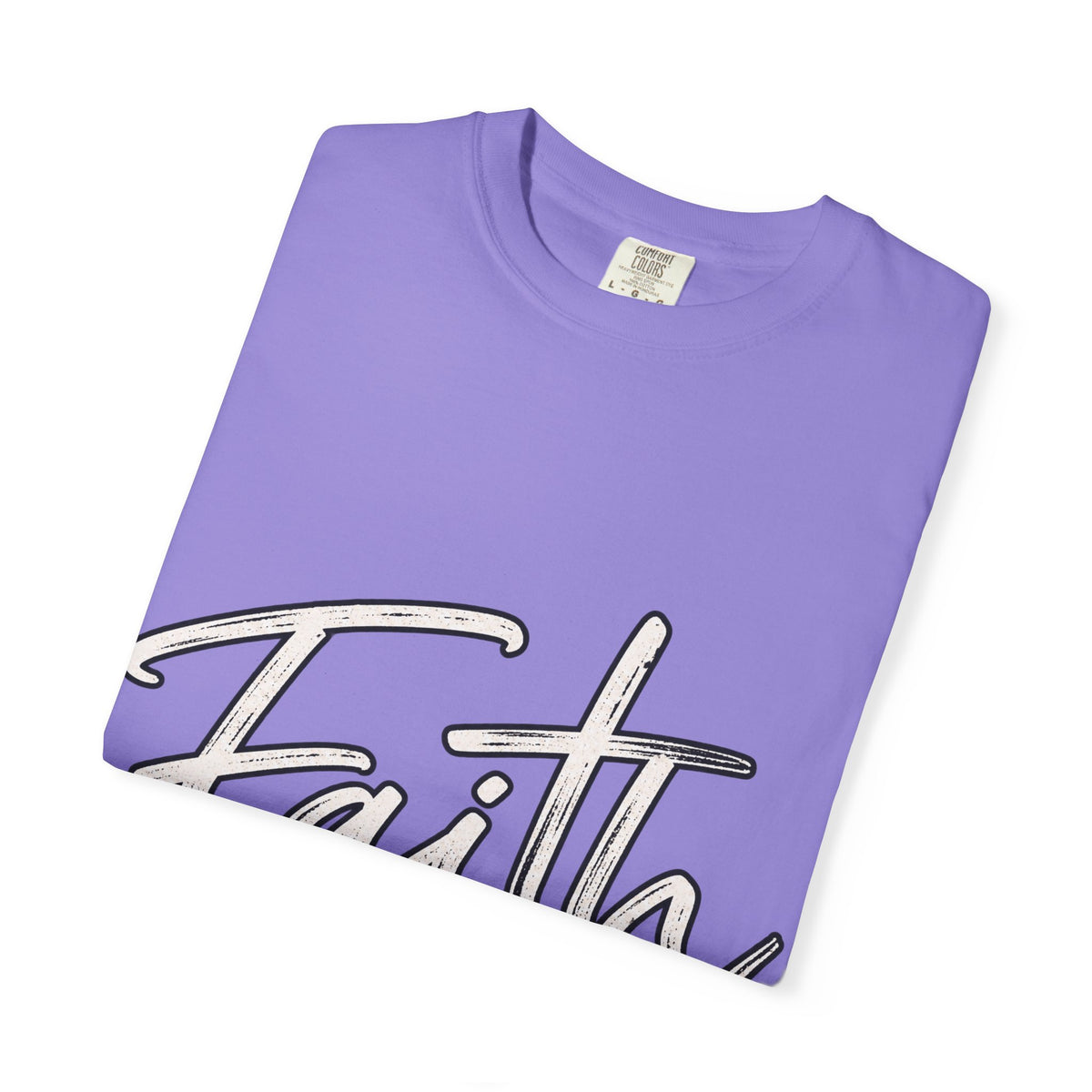 Faith Script T‑Shirt — "With God All Things Are Possible" (Matthew 19:26)
