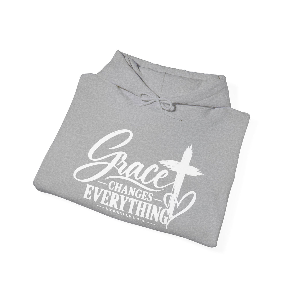 Grace Changes Everything Christian Faith Hoodie