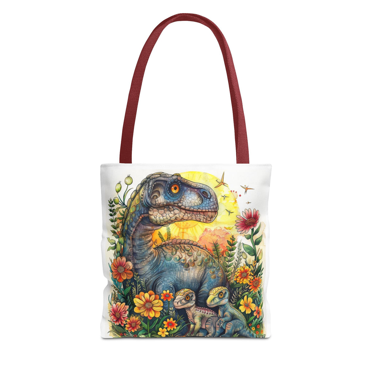 Dinosaur Family Tote Bag
