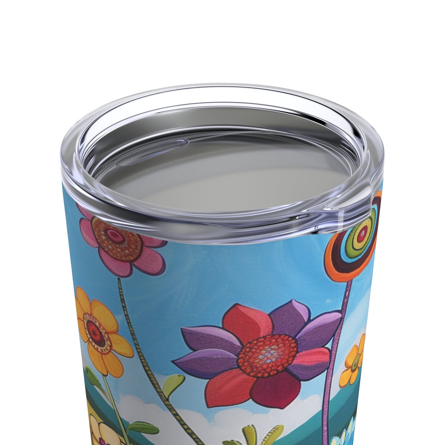Retro Blooms Tumbler 20oz