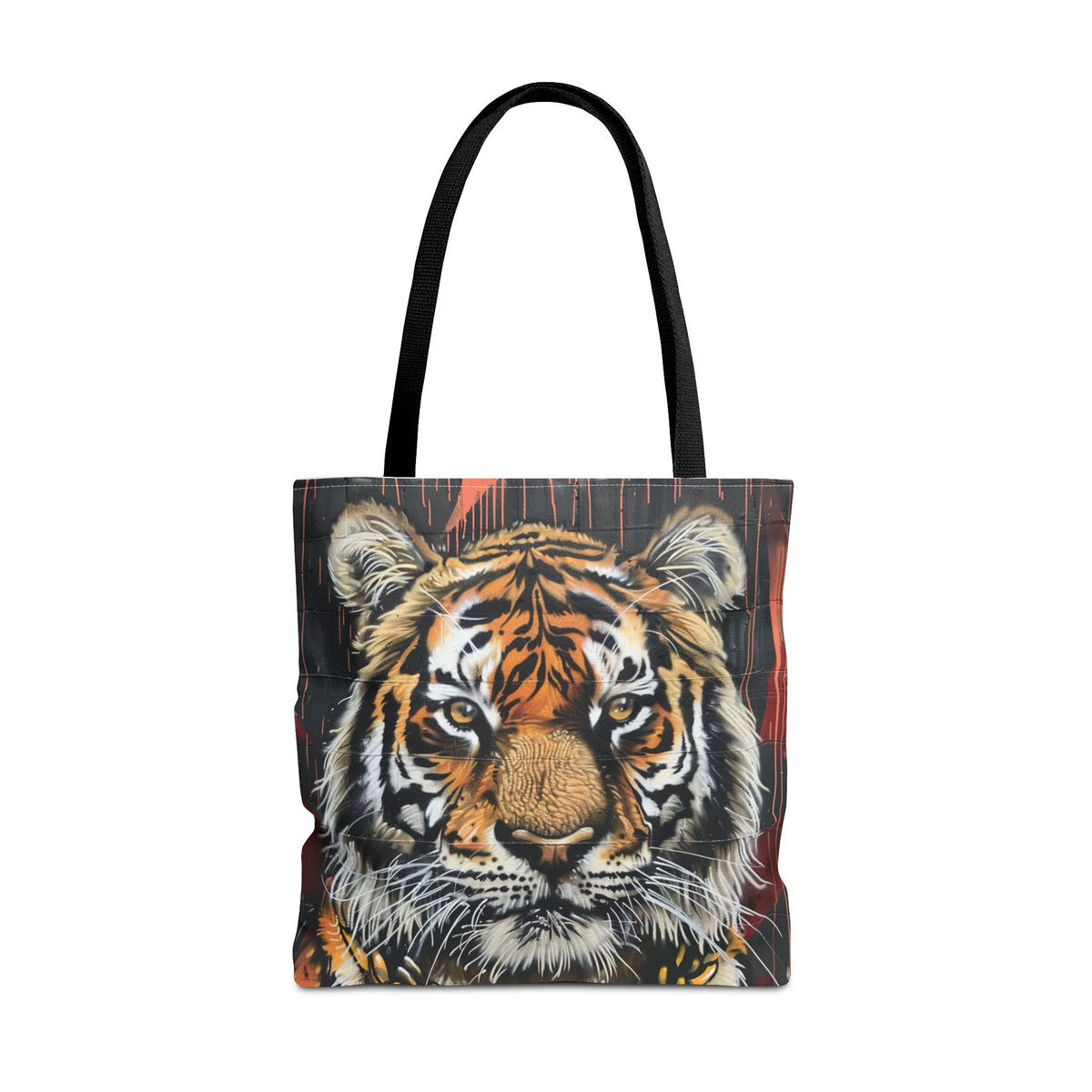 Graffiit Tiger Head  Tote Bag