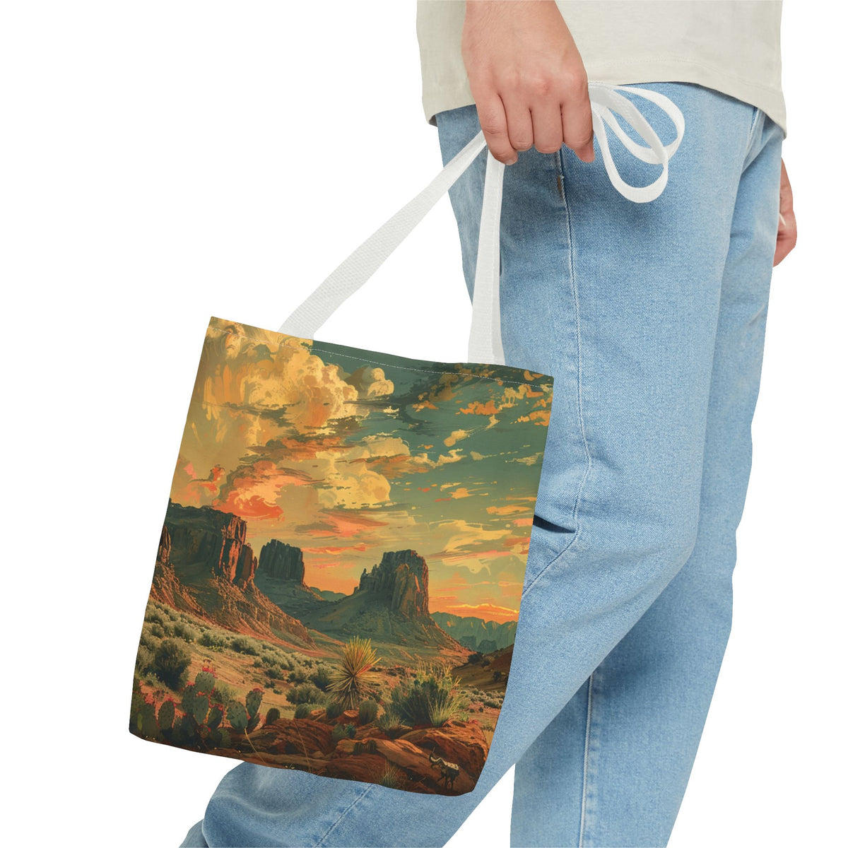 Westen Landscape Tote Bag (AOP)
