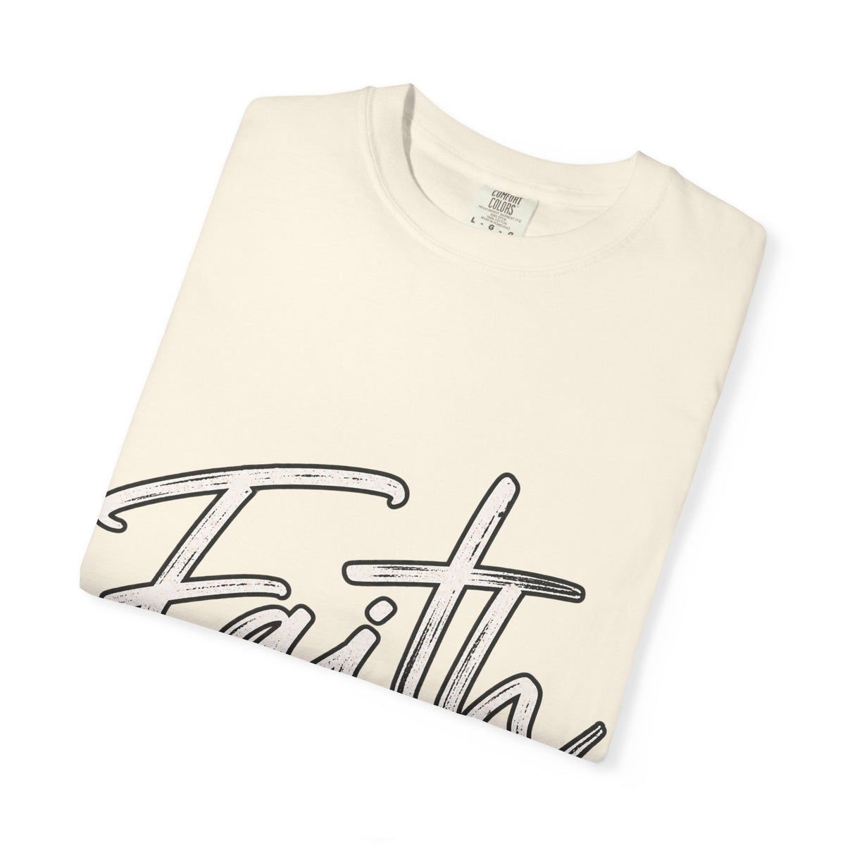 Faith Script T‑Shirt — "With God All Things Are Possible" (Matthew 19:26)