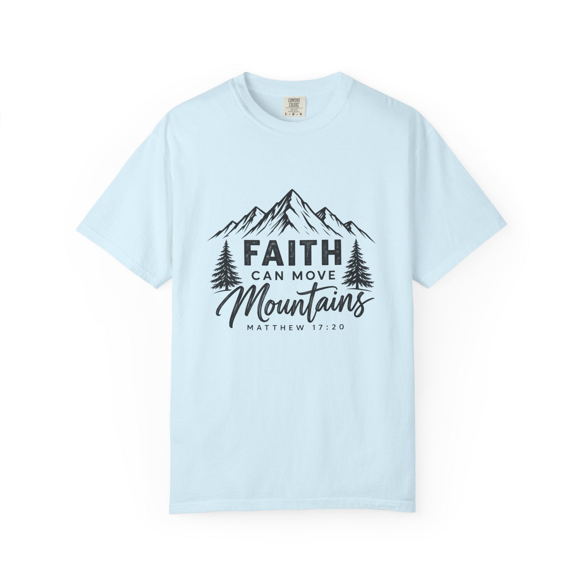 Faith Can Move Mountains T-Shirt — Christian Mountain Graphic Tee