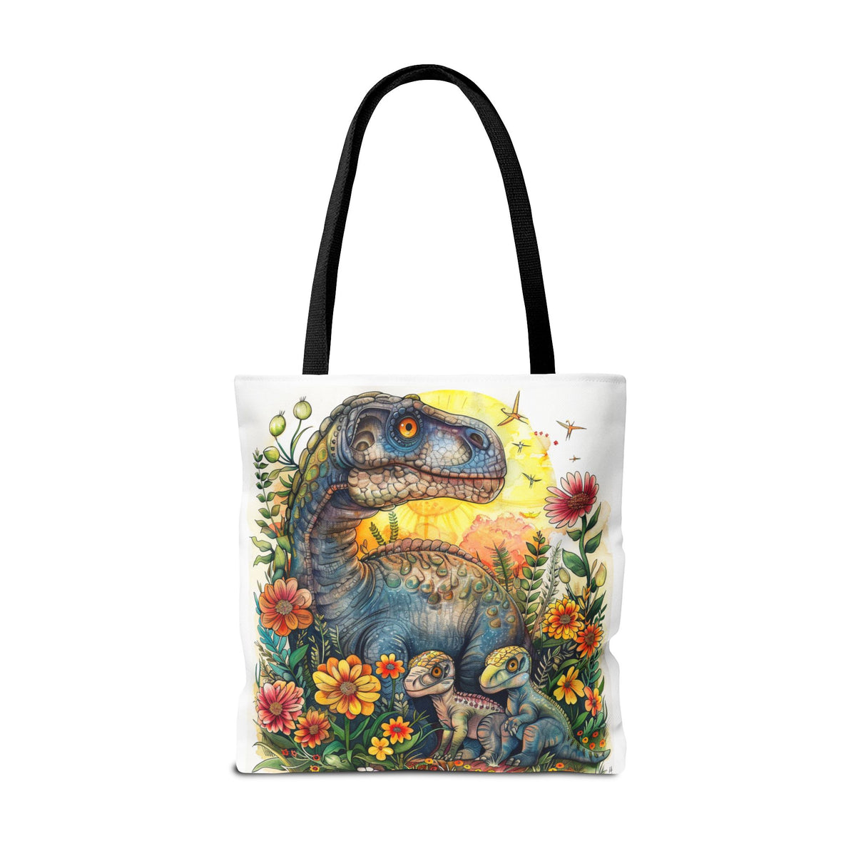 Dinosaur Family Tote Bag