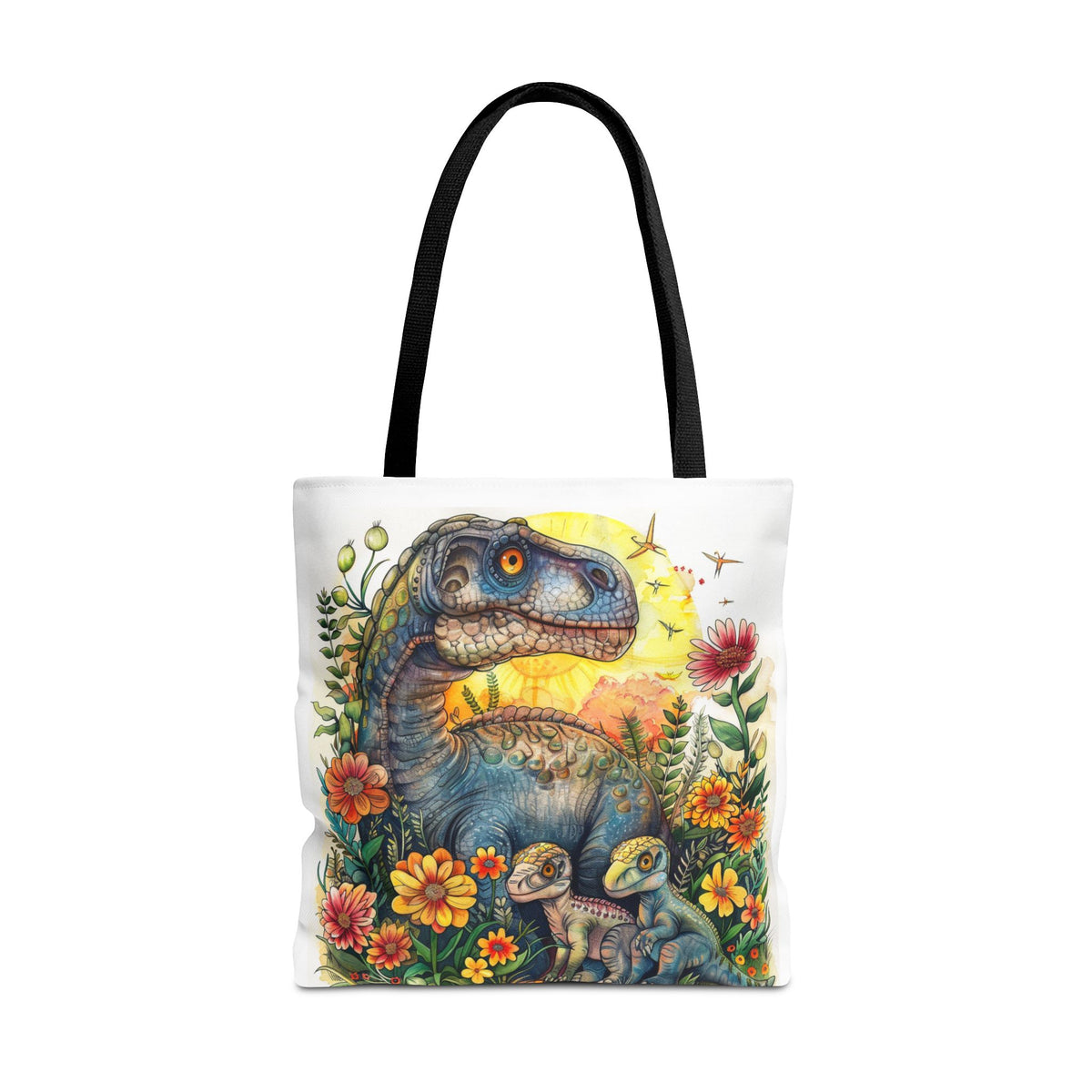 Dinosaur Family Tote Bag