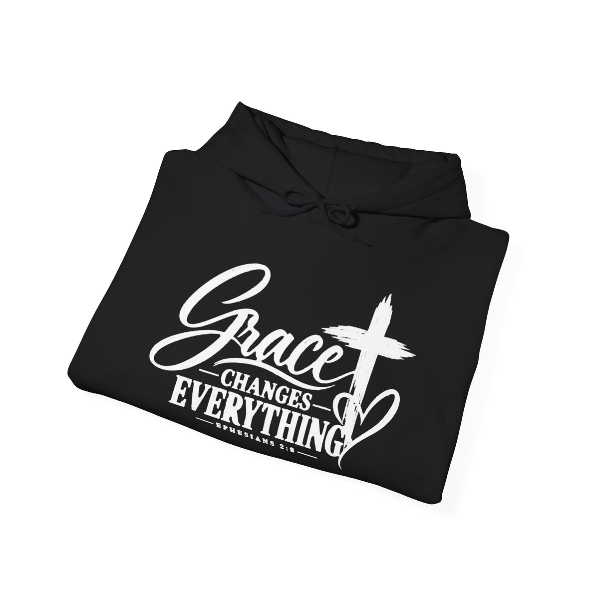Grace Changes Everything Christian Faith Hoodie