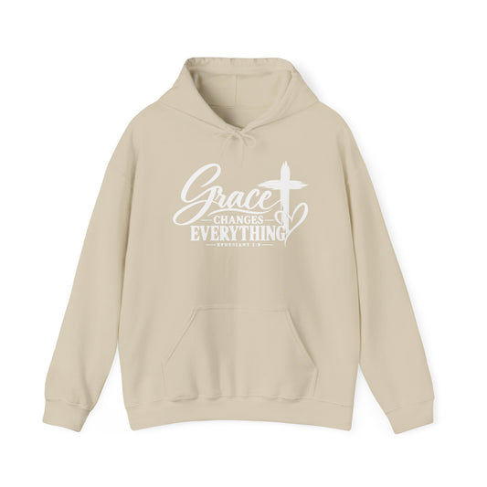 Grace Changes Everything Christian Faith Hoodie