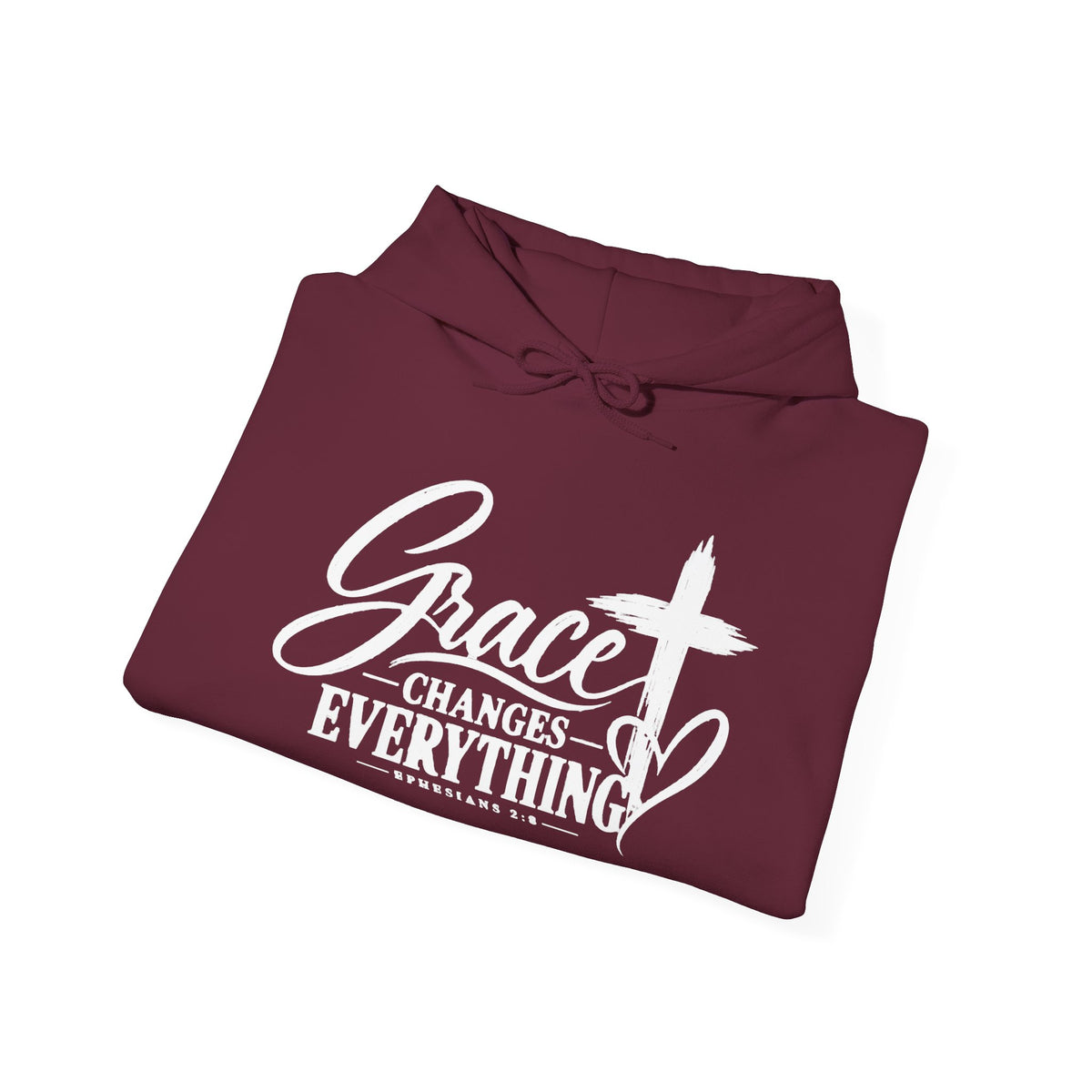 Grace Changes Everything Christian Faith Hoodie