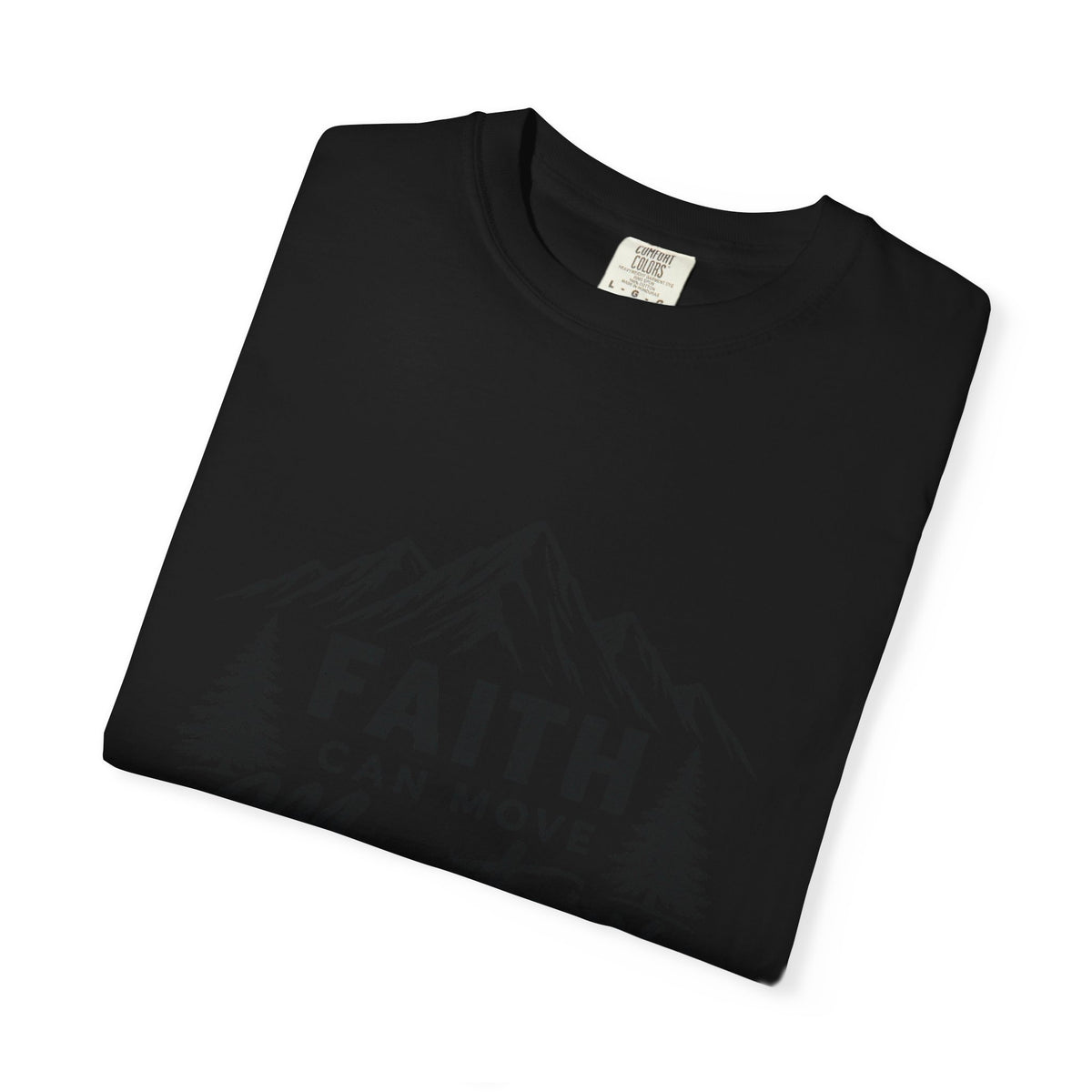 Faith Can Move Mountains T-Shirt — Christian Mountain Graphic Tee