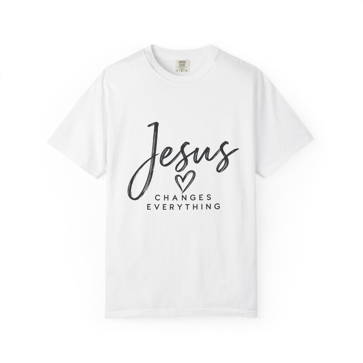 Jesus Changes Everything T-Shirt — Inspirational Christian Tee