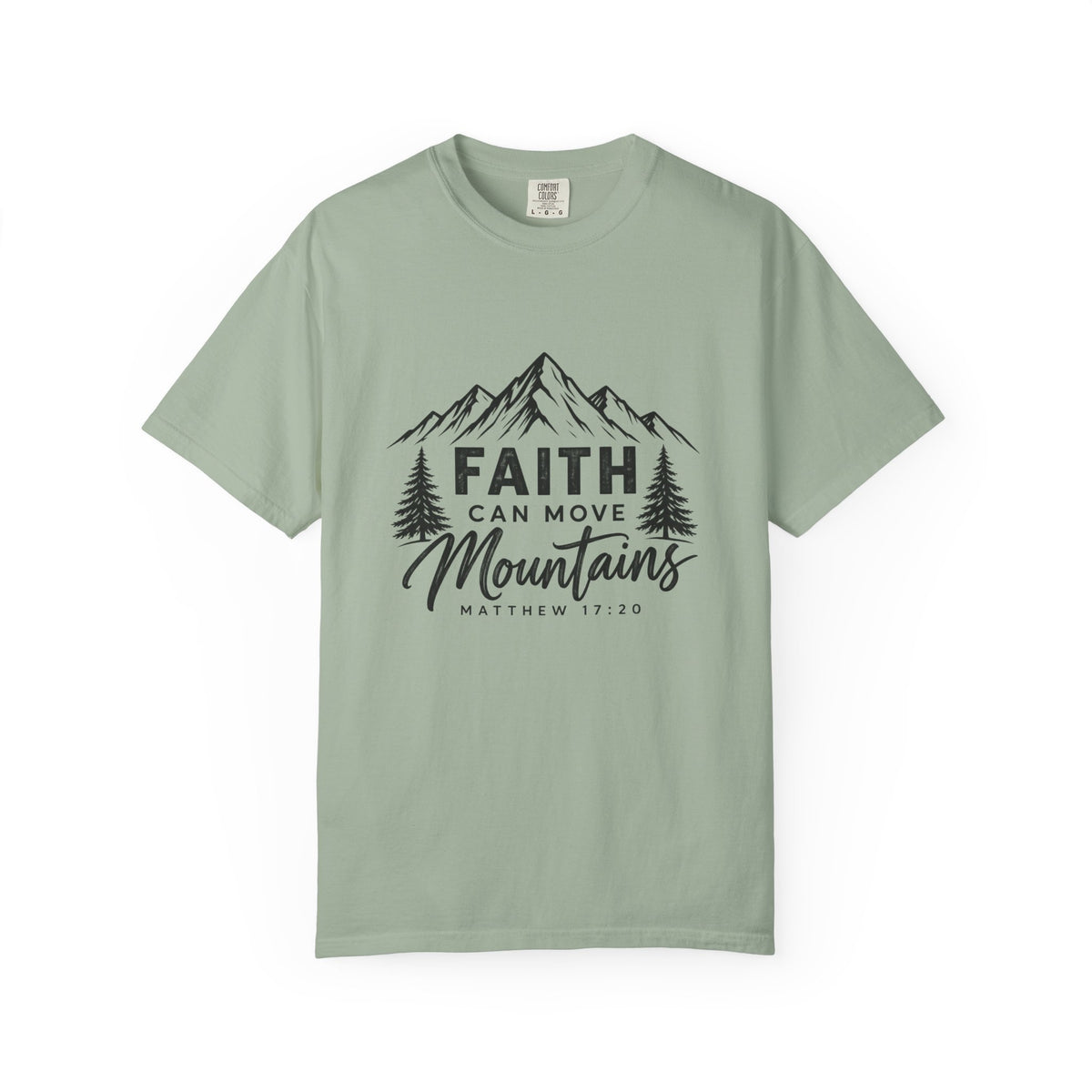 Faith Can Move Mountains T-Shirt — Christian Mountain Graphic Tee