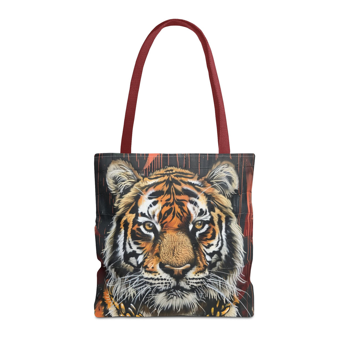 Graffiit Tiger Head  Tote Bag