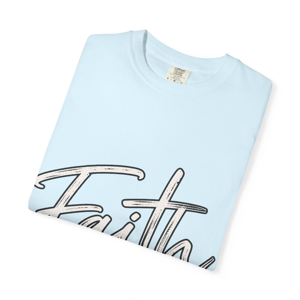 Faith Script T‑Shirt — "With God All Things Are Possible" (Matthew 19:26)