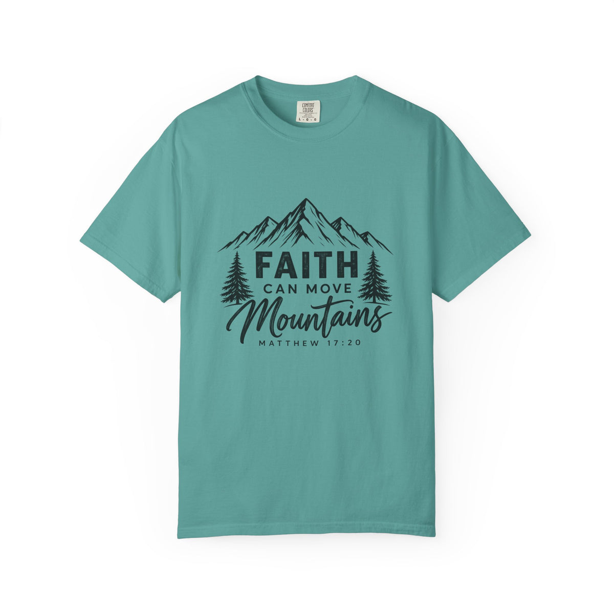 Faith Can Move Mountains T-Shirt — Christian Mountain Graphic Tee