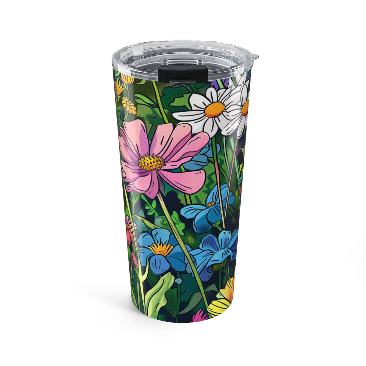 Comic Wildflower Tumbler 20oz