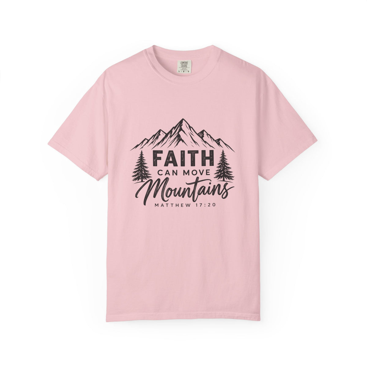 Faith Can Move Mountains T-Shirt — Christian Mountain Graphic Tee