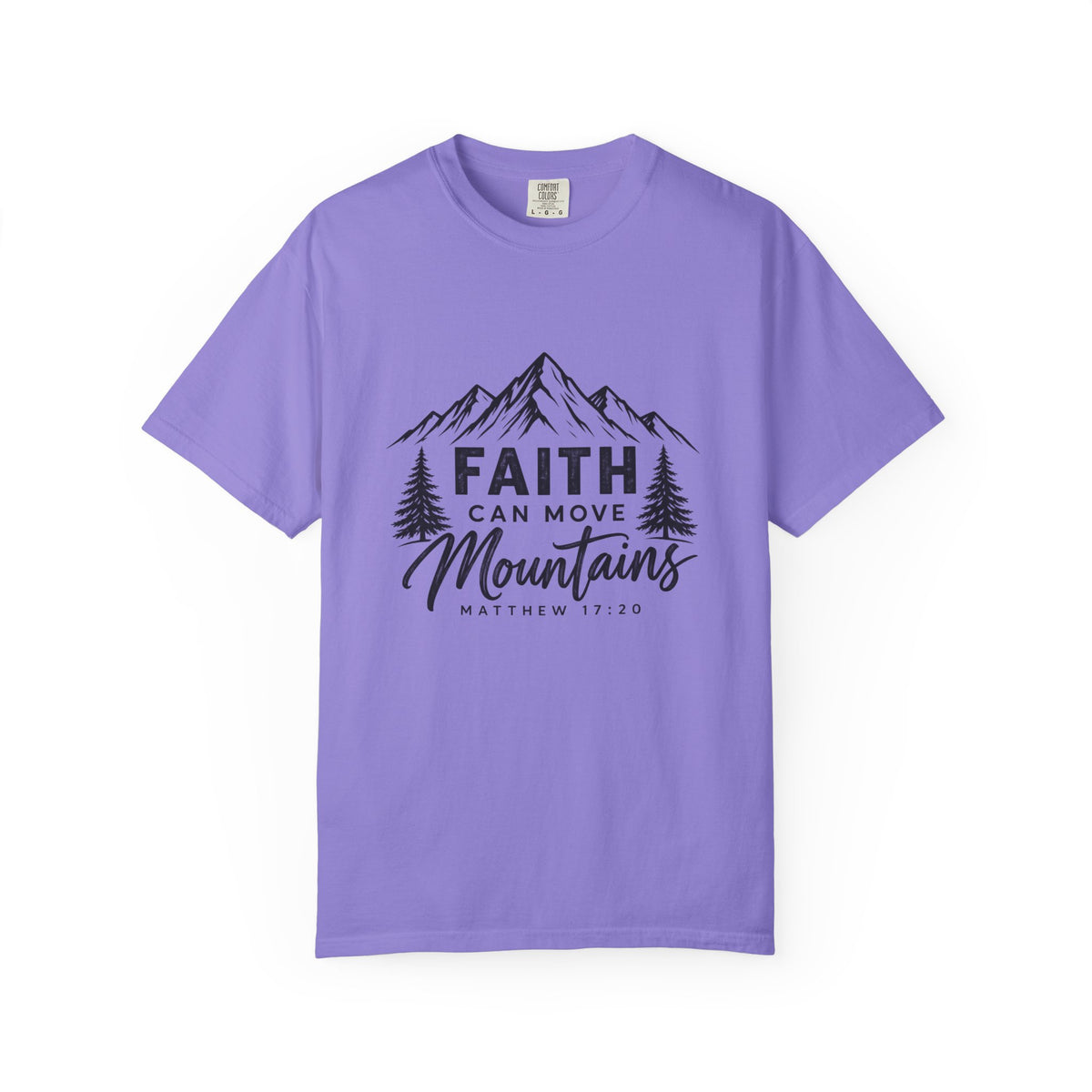 Faith Can Move Mountains T-Shirt — Christian Mountain Graphic Tee