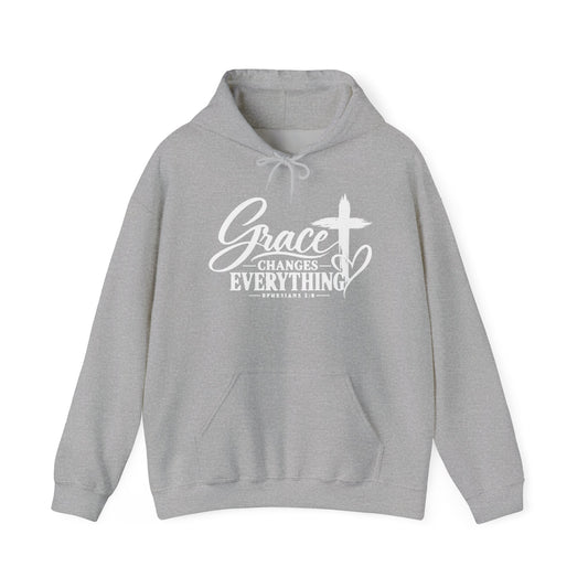 Grace Changes Everything Christian Faith Hoodie