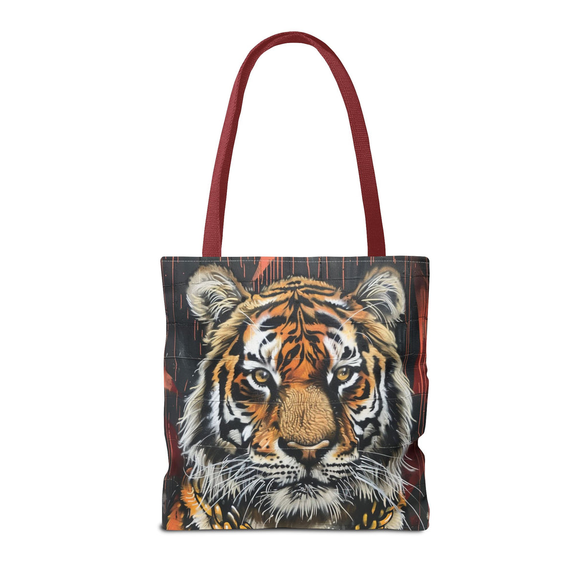 Graffiit Tiger Head  Tote Bag