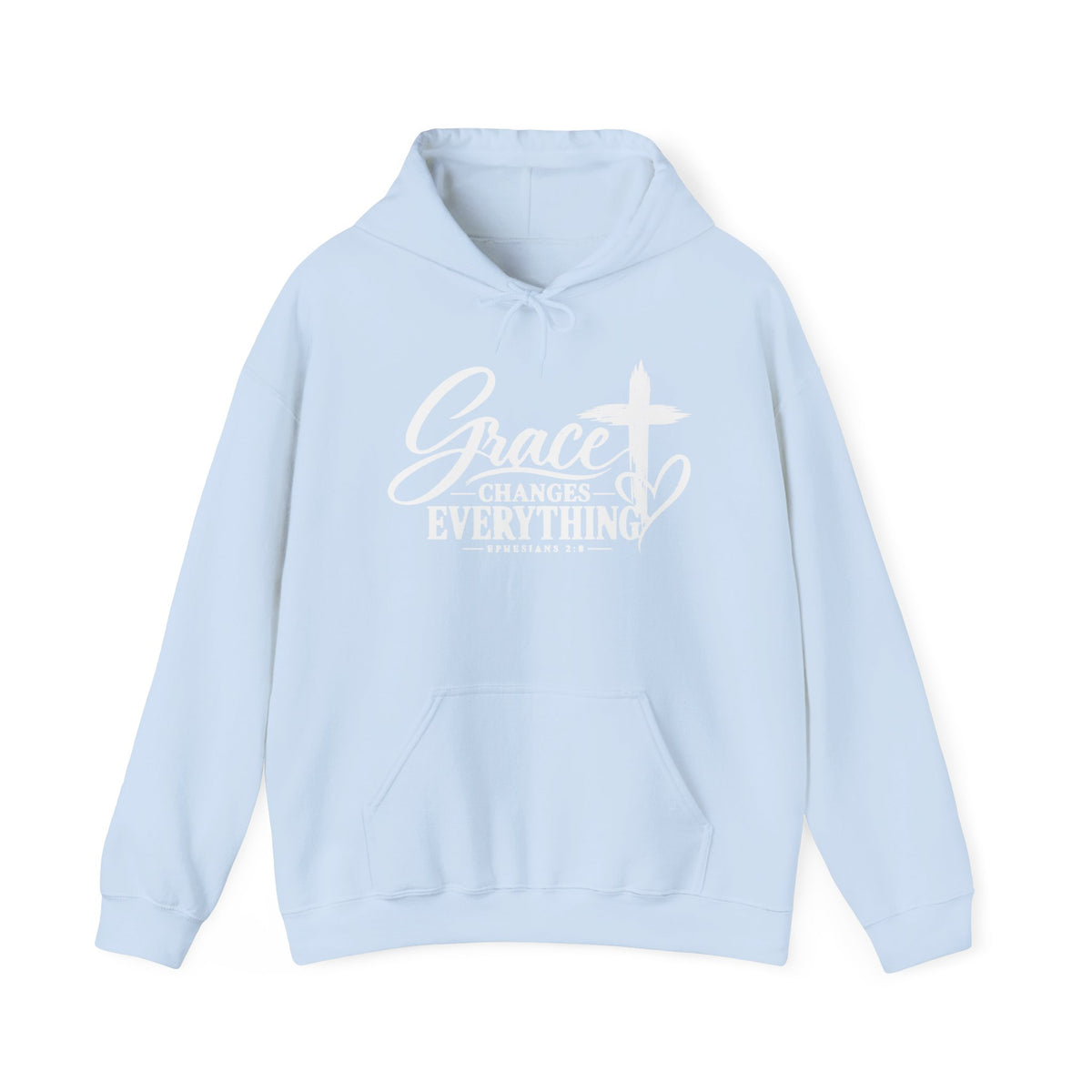 Grace Changes Everything Christian Faith Hoodie