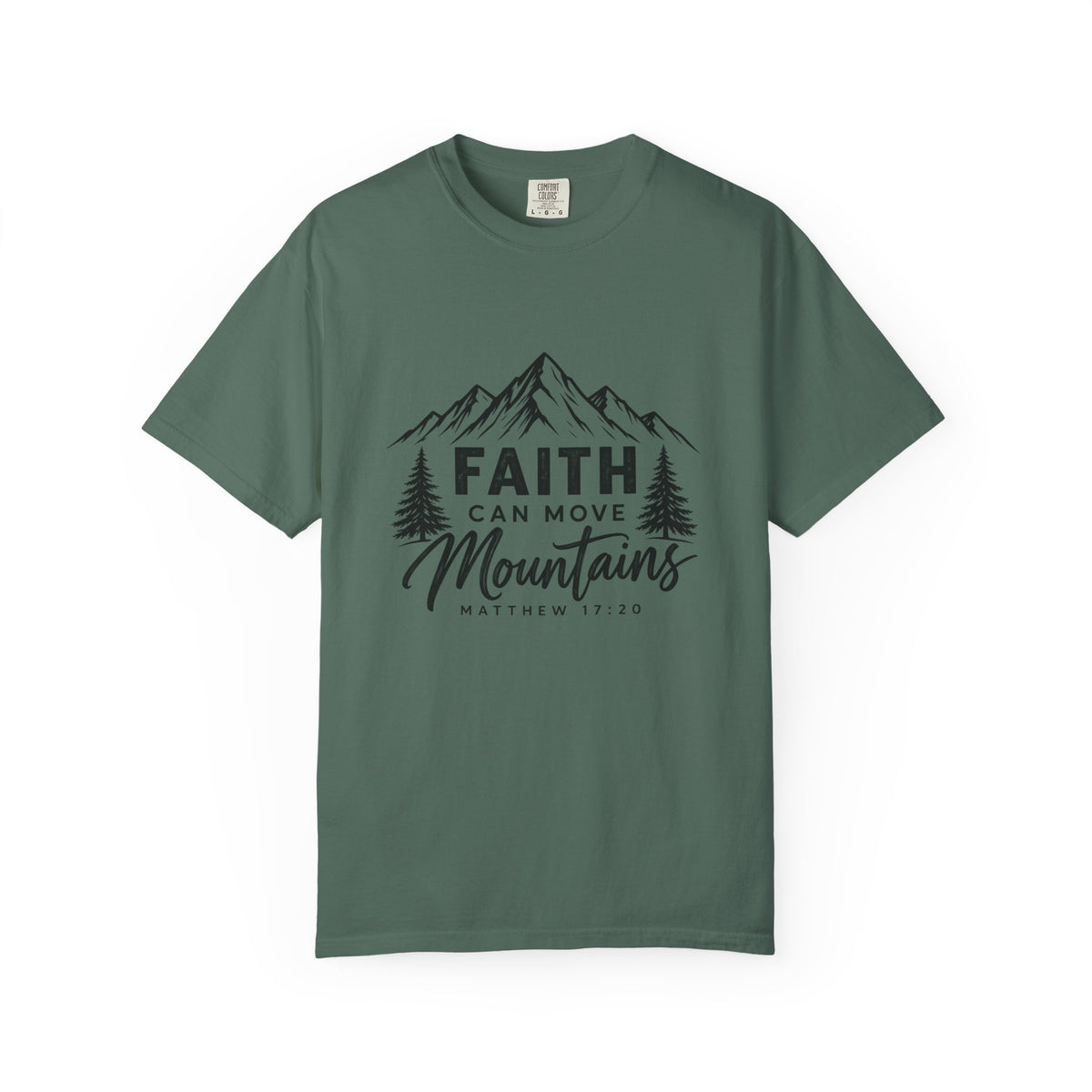 Faith Can Move Mountains T-Shirt — Christian Mountain Graphic Tee