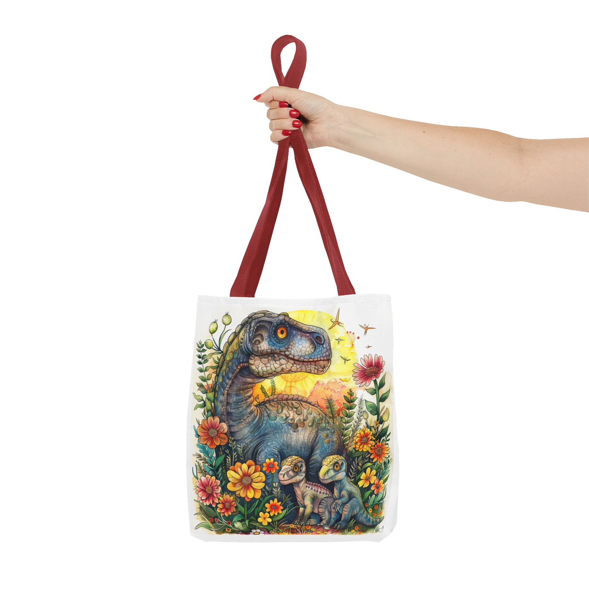 Dinosaur Family Tote Bag