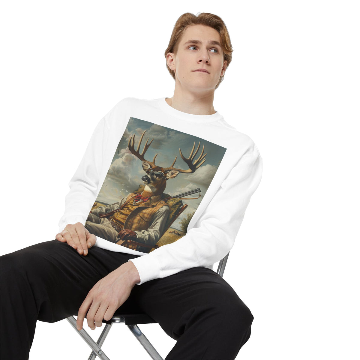 Deer Hunter Sweatshirt - Unisex - Small - 3XL