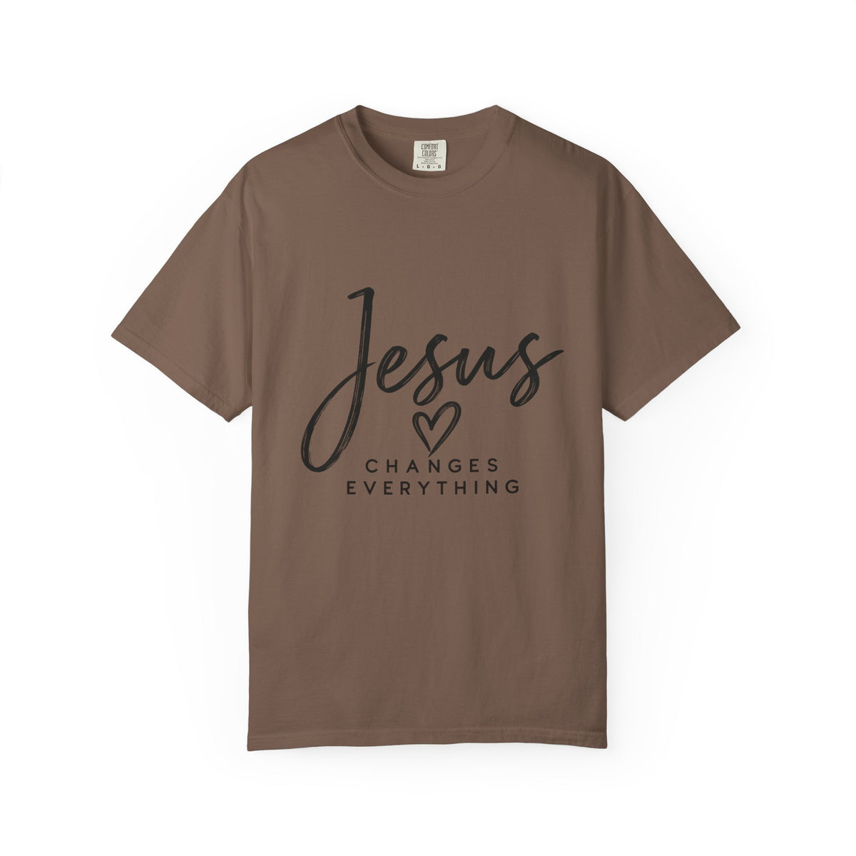 Jesus Changes Everything T-Shirt — Inspirational Christian Tee