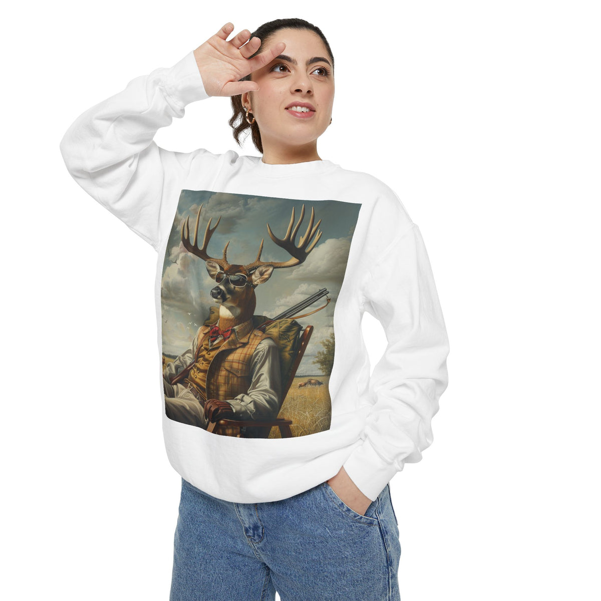 Deer Hunter Sweatshirt - Unisex - Small - 3XL