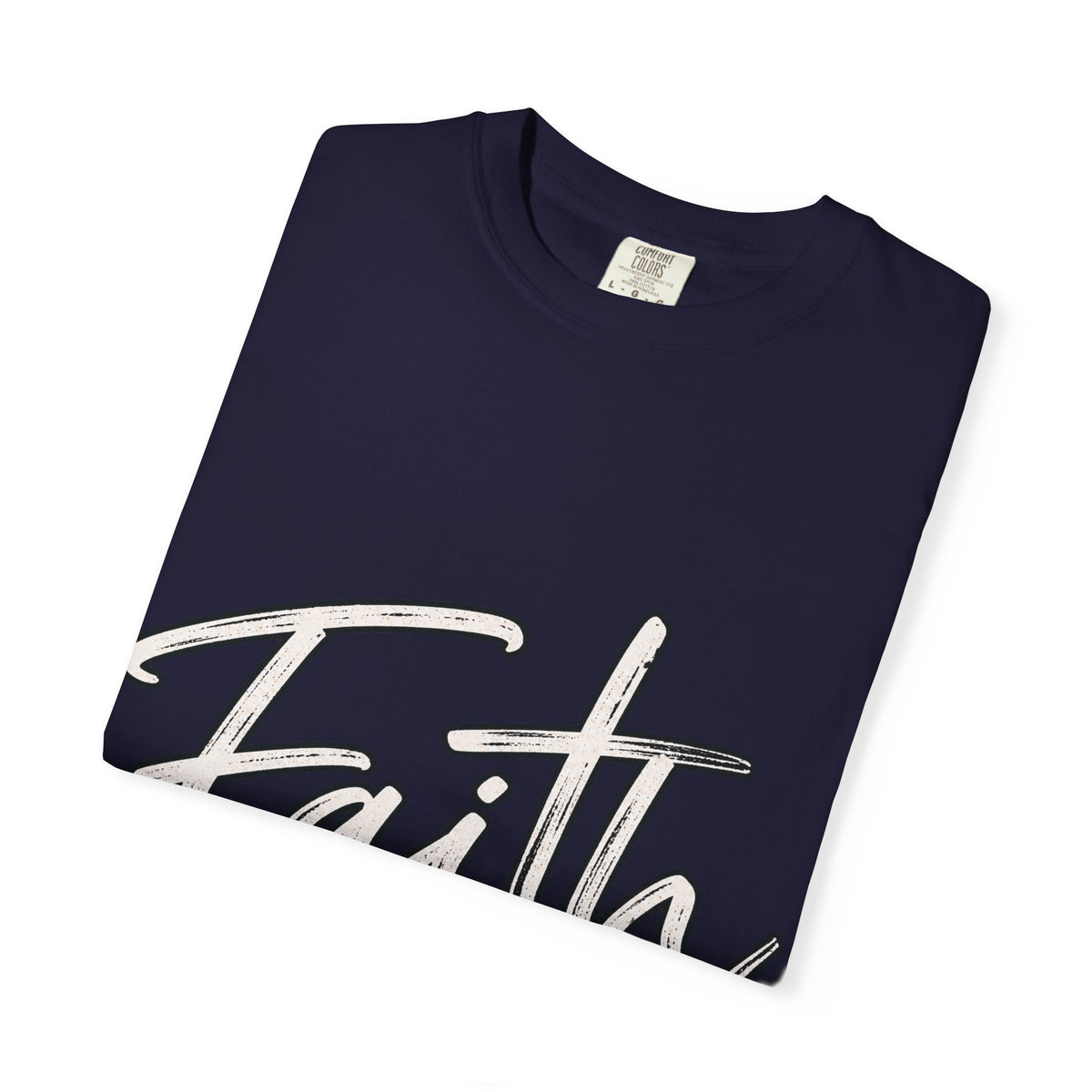Faith Script T‑Shirt — "With God All Things Are Possible" (Matthew 19:26)