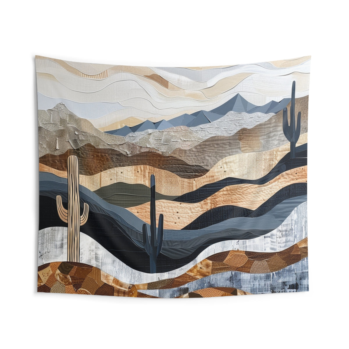 Desert Cacti Indoor Wall Tapestries