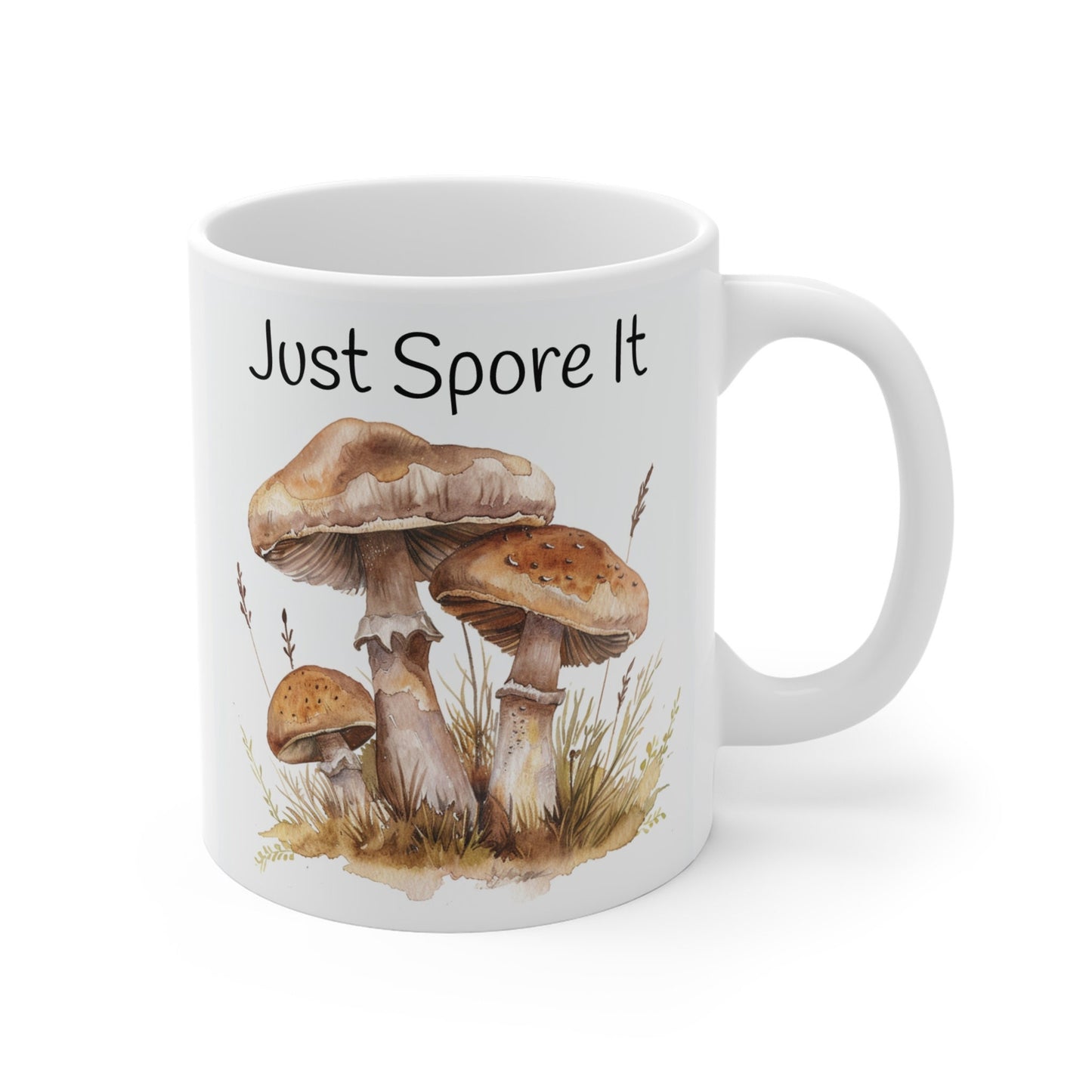 Mushroom Mug: Fungi Coffee Cup, Nature Lover Gift