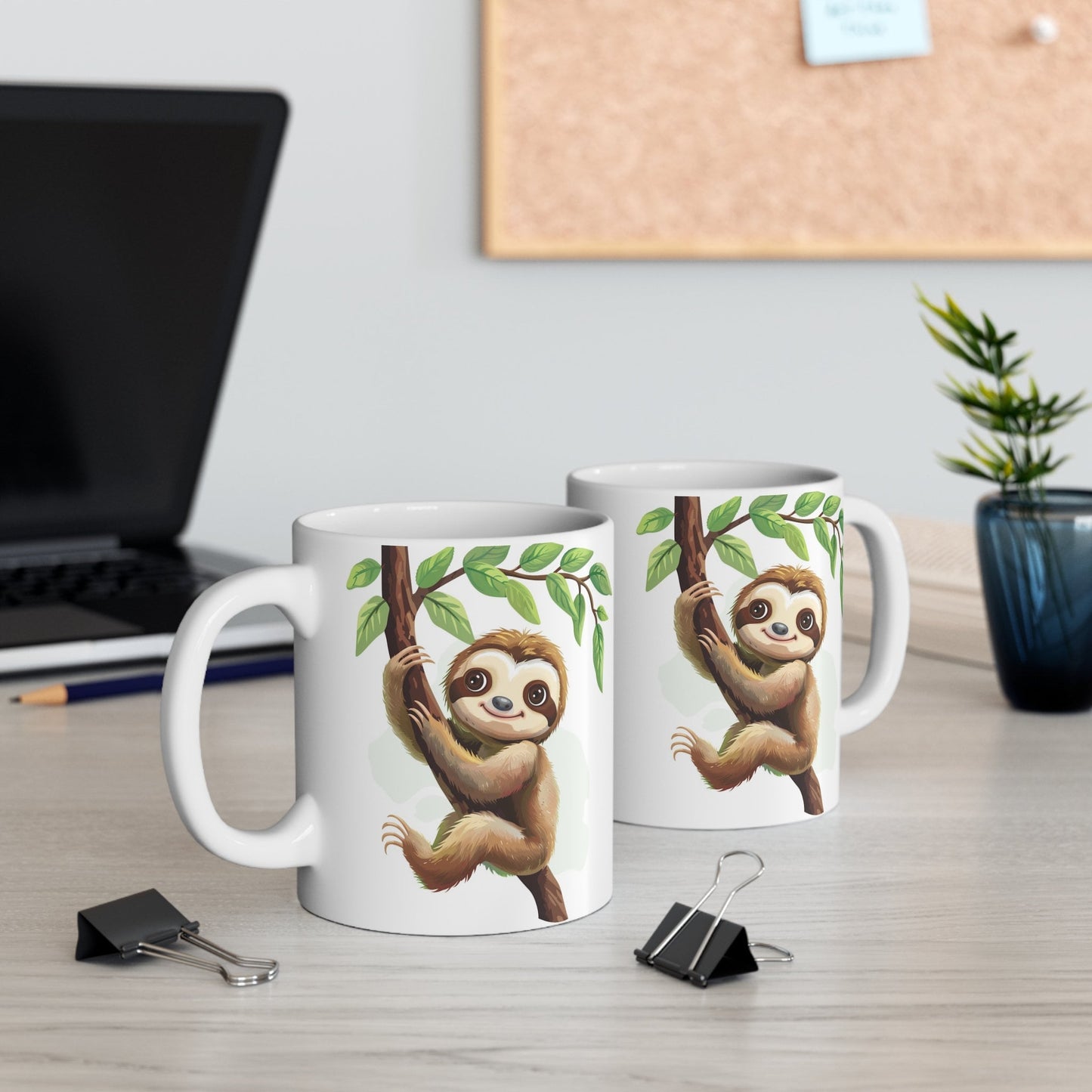 Cartoon Sloth Mug