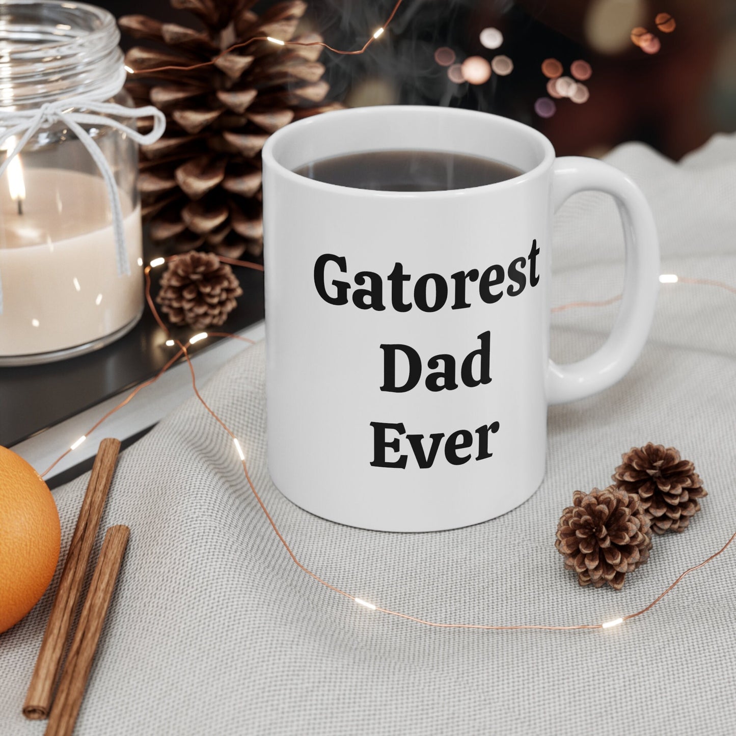 Gatorest Dad Ever Mug - Alligator Father's Day Gift