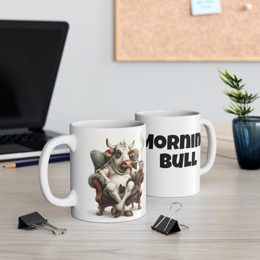 Morning Bull Coffee Mug